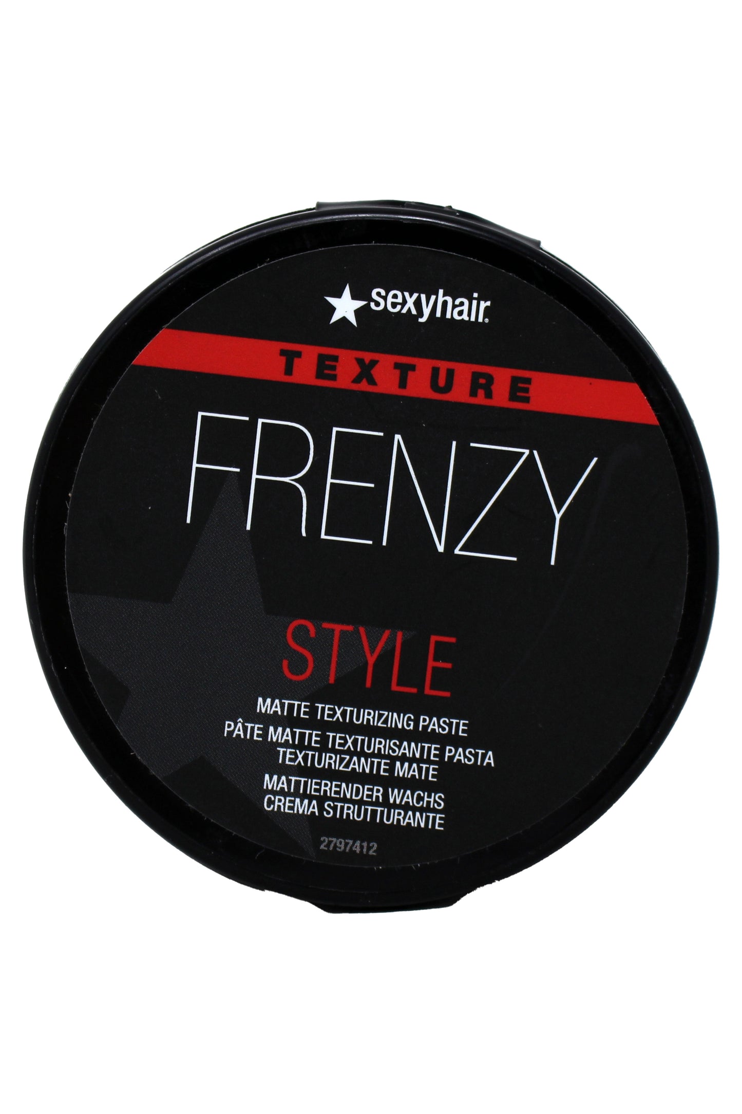 SexyHair Style Frenzy Matte Texturizing Paste, 2.5 Oz