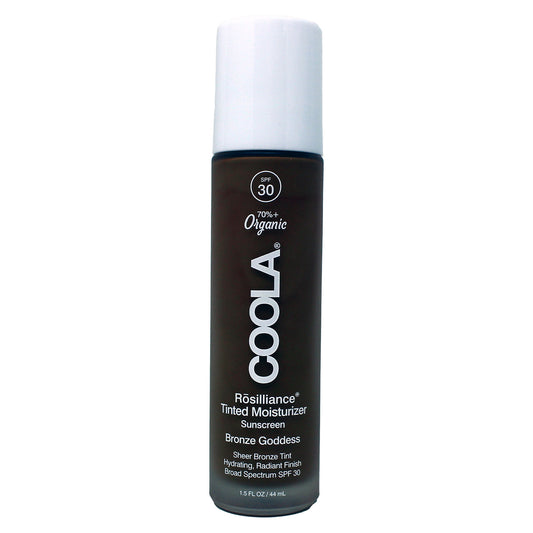COOLA Organic Rosilliance Tinted Moisturizer Sunscreen Bronze Goddess 1.5 Ounces