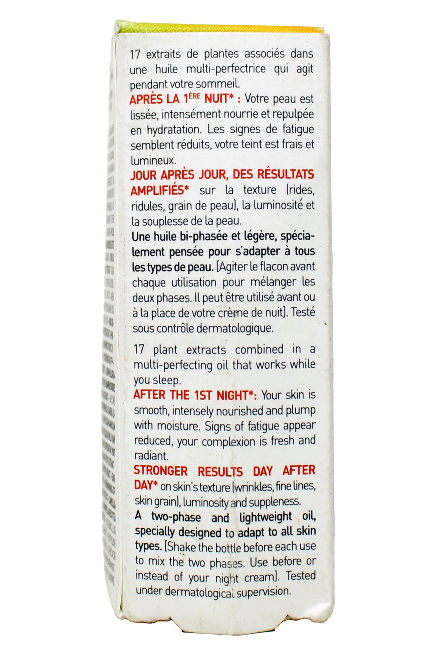 Erborian Skin Therapy Multi-Perfecting Bi-Phase Night Oil Serum 0.33 Ounces