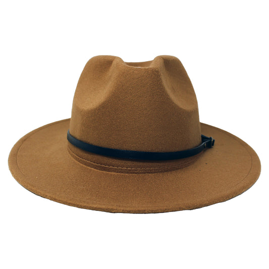 Unittype Floppy Hats for Kids Classic Wide Brim Brown