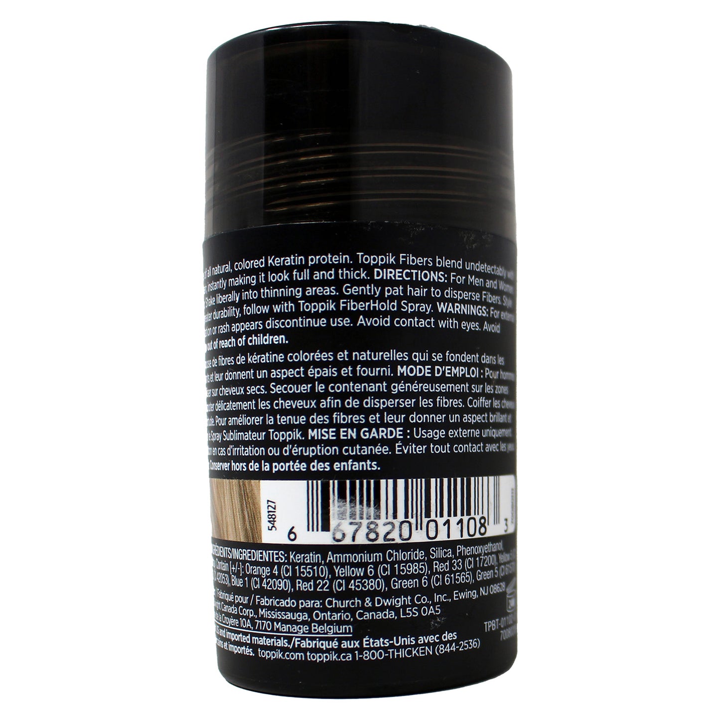 Toppik Hair Building Fibers Medium Blonde 0.42 Ounce