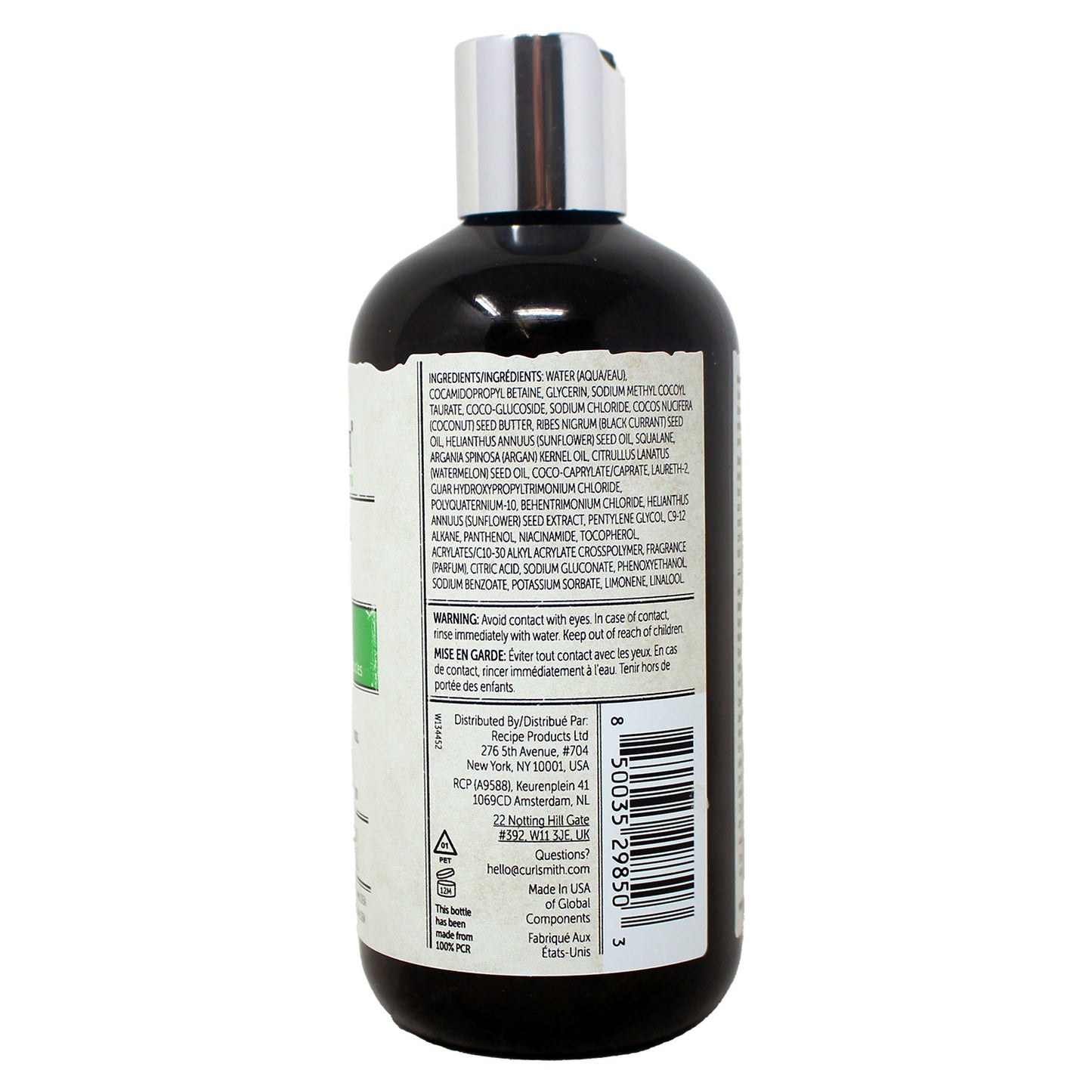 CURLSMITH - Frizz Control Cleanser Shampoo, 355ml/12 fl oz