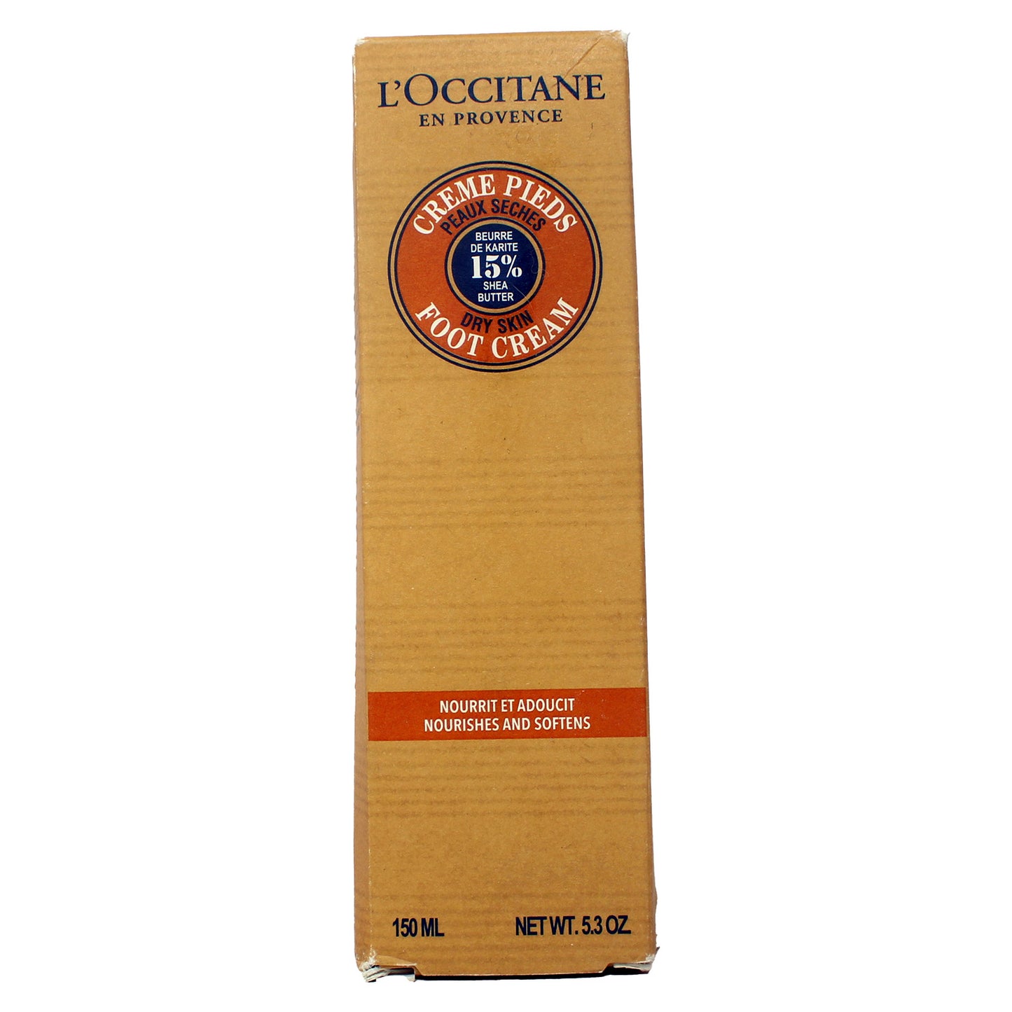 L'OCCITANE Shea Butter Foot Cream 5.3 Ounces