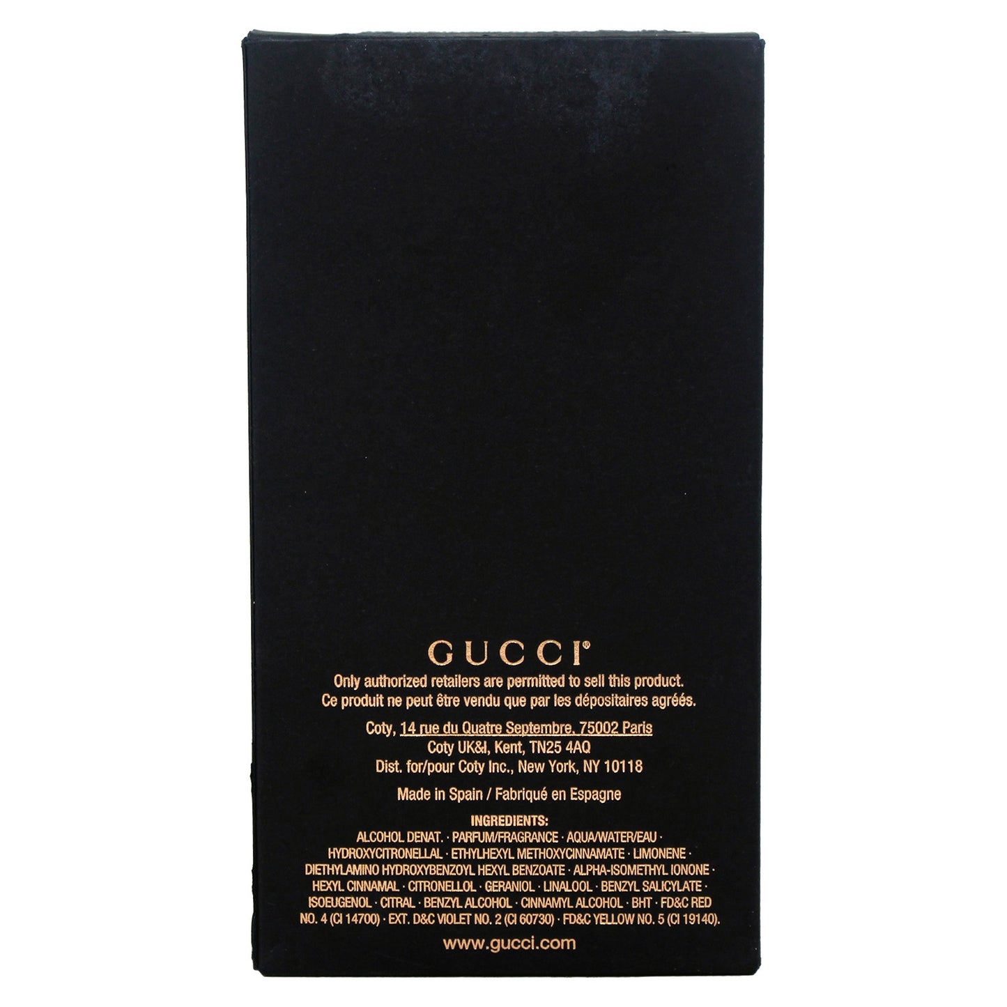 Gucci Guilty Pour Femme Eau De Toilette 3 Ounces Distressed Packaging