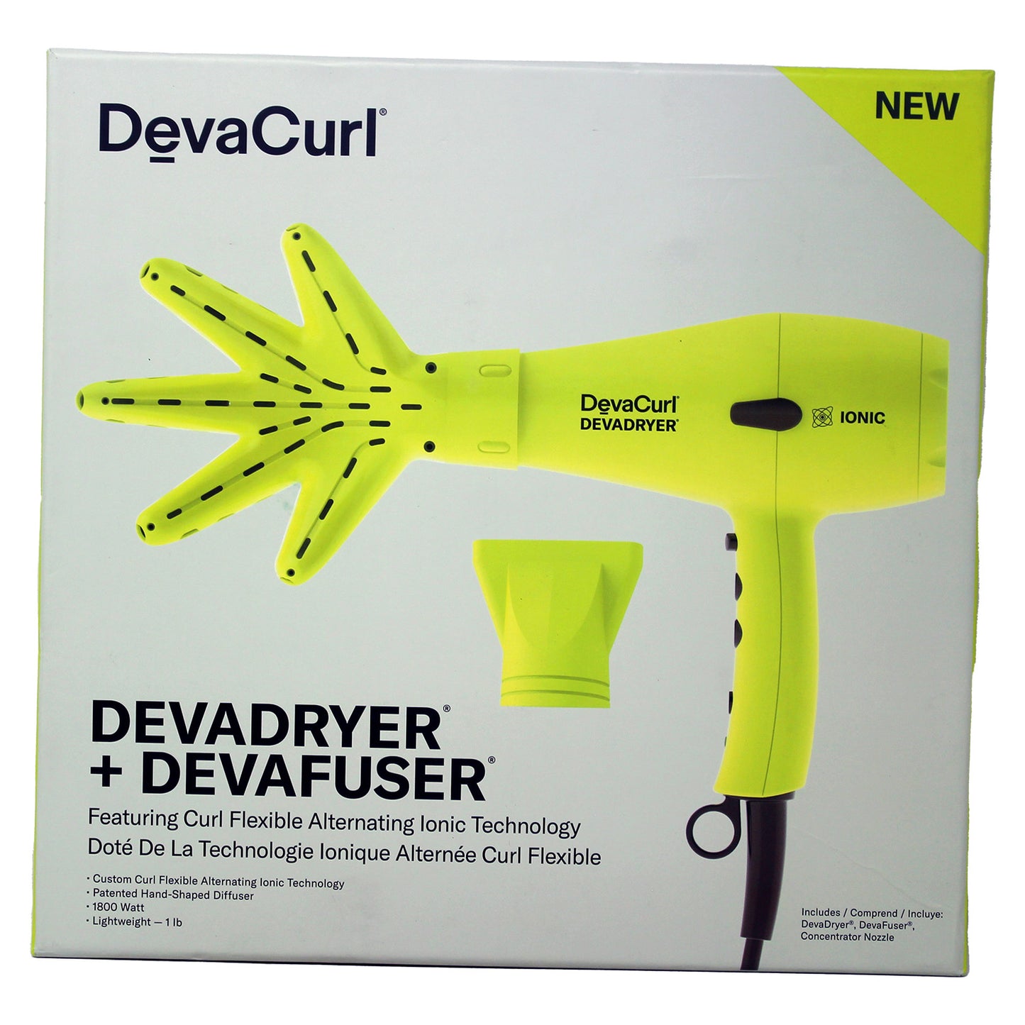 DevaCurl DevaDryer + Devafuser Set