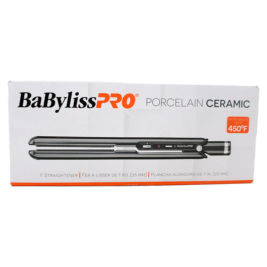 Babyliss Pro Porcelain Ceramic 1 Inch Flat Iron 1 Count