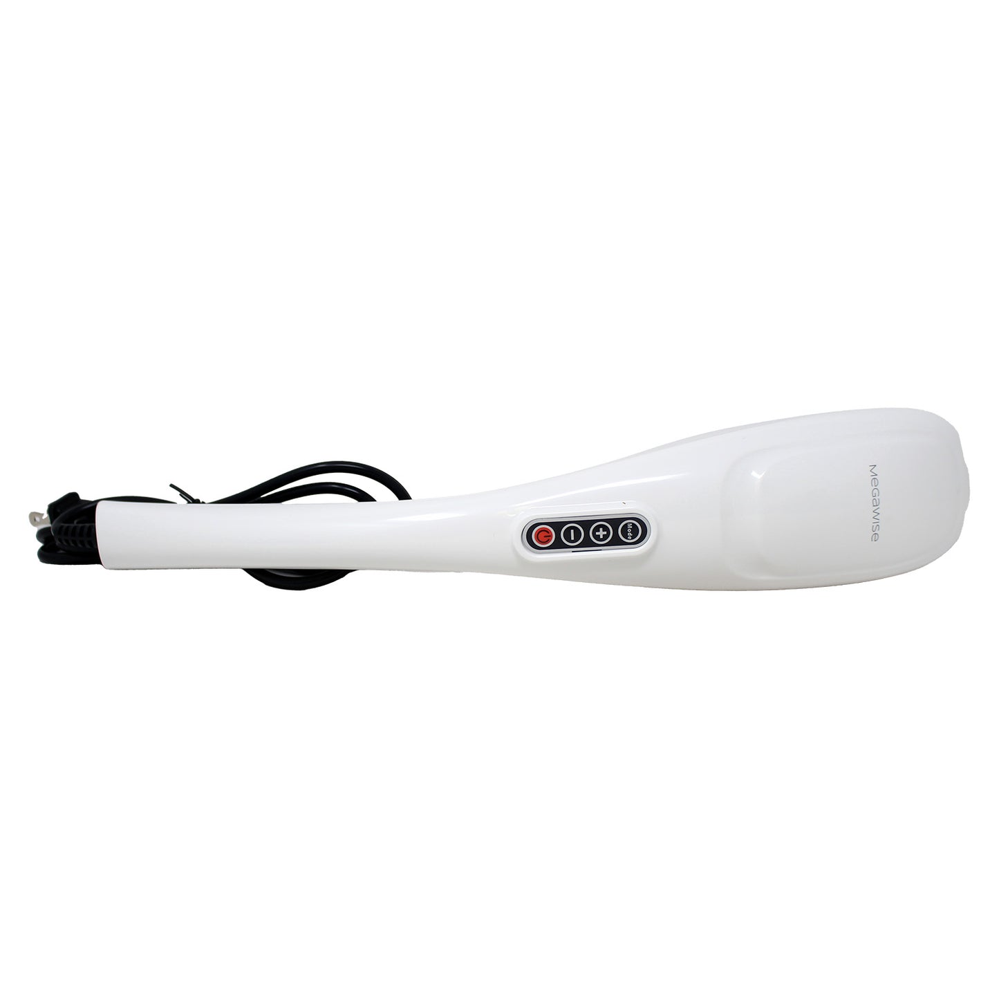 Megawise Handheld Back Massager Pearl White 1 Count
