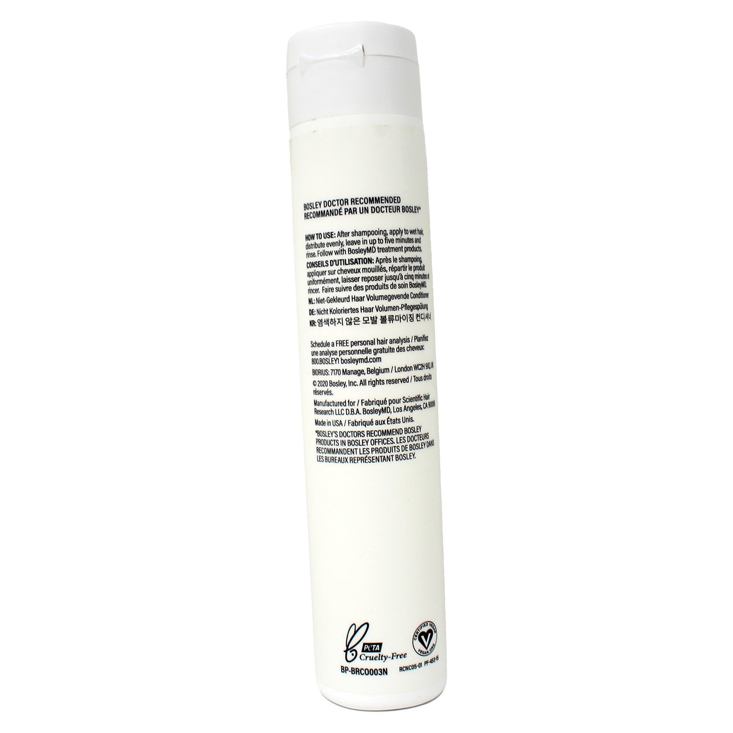 BosleyMD BosRevive Volumizing Conditioner For Non -Color Treated Hair 5.10 Ounces