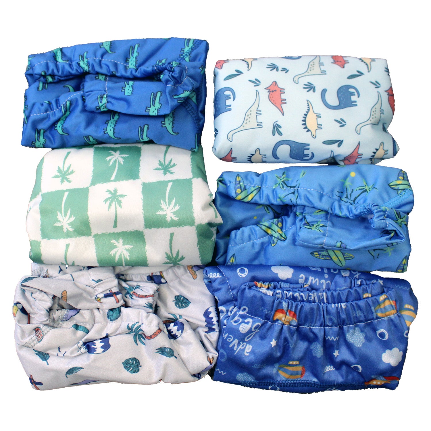 MooMoo Baby Leakproof Training Underwear (Blue, 6T)