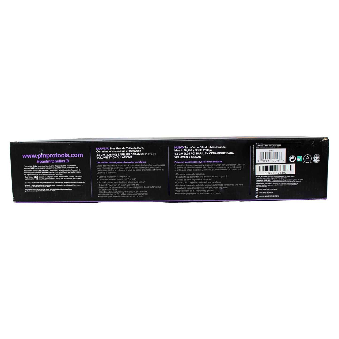 Paul Mitchell Express Ion Curl 1.75" Ceramic Curling Iron For Volume And Waves