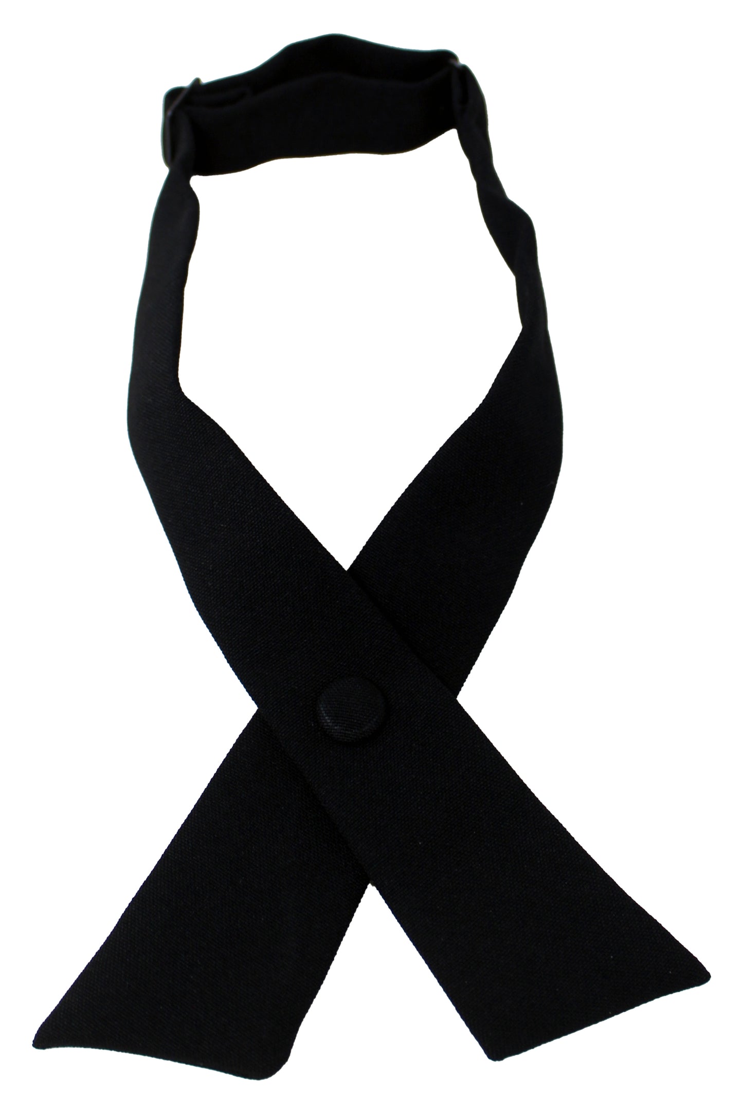 Solar 1 Adjustable Button Closure Tie Black 1 Count