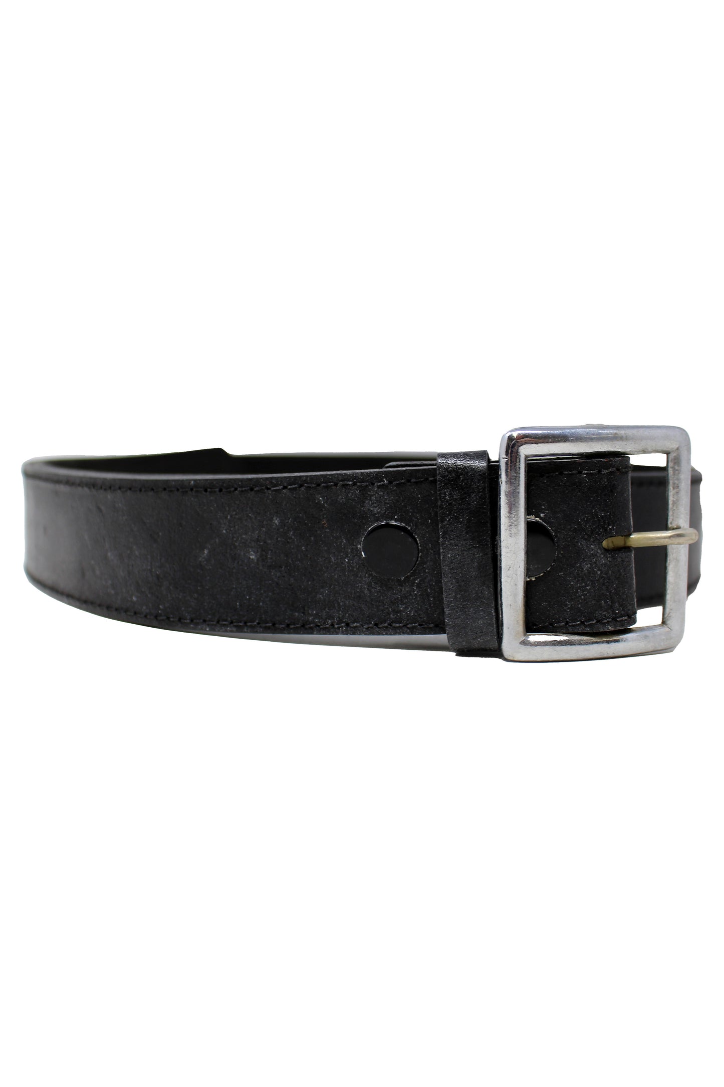 Security Guard 44 Inch Waist Leather Belt (Black)
