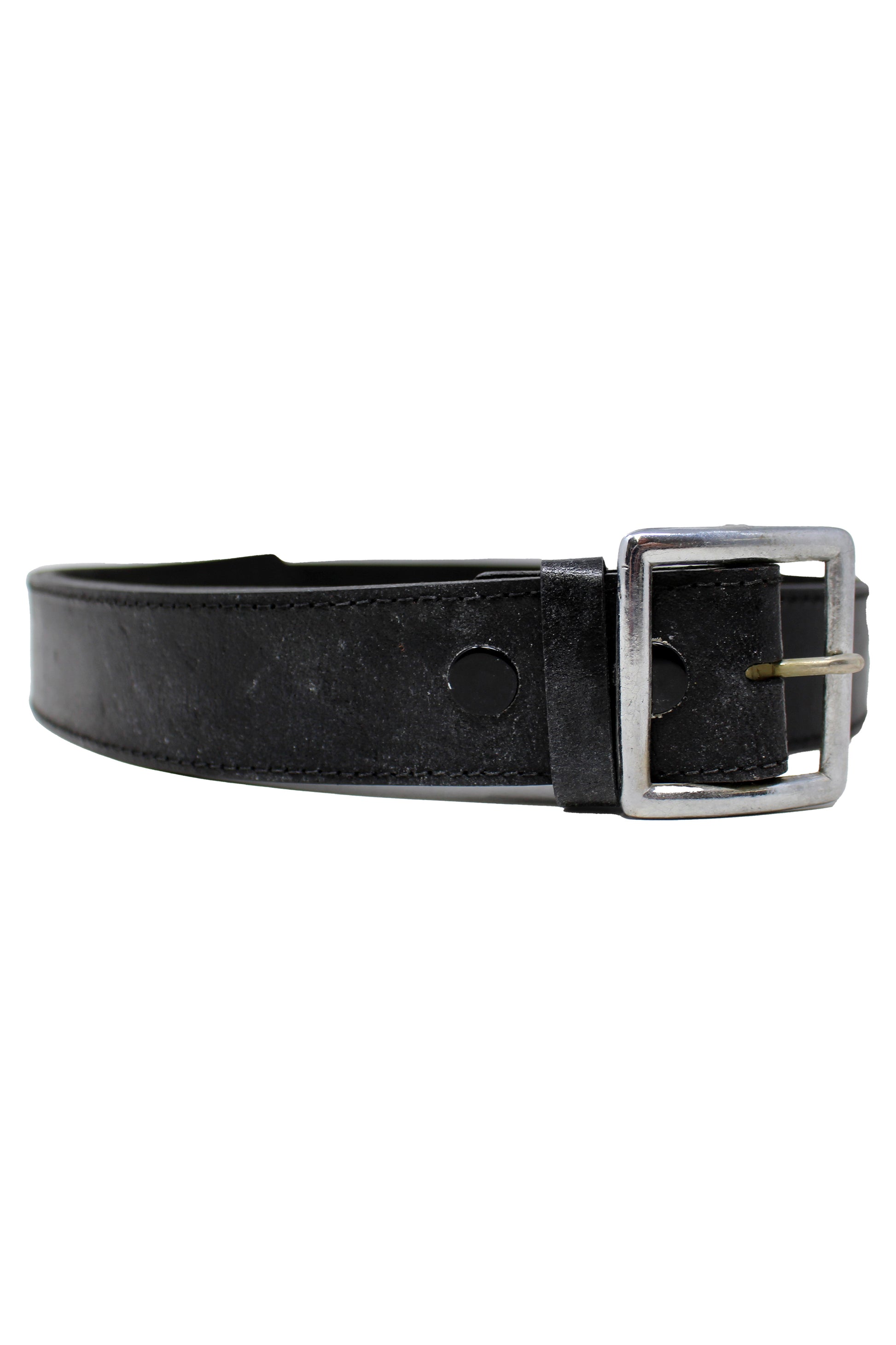 Security Guard 44 Inch Waist Leather Belt (Black)