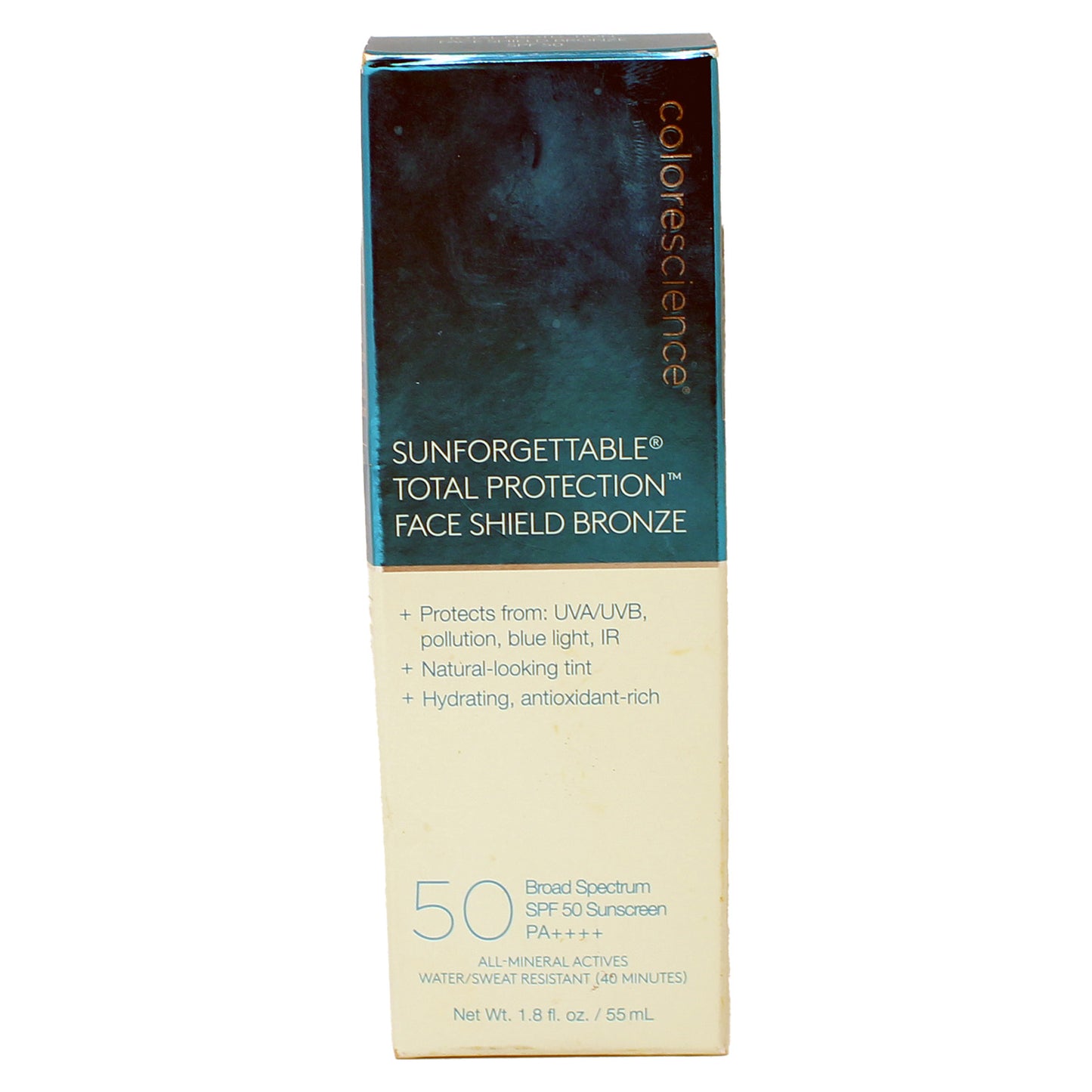 Colorescience Sunforgettable Face Shield Bronze SPF 50, 1.8 Fl Oz