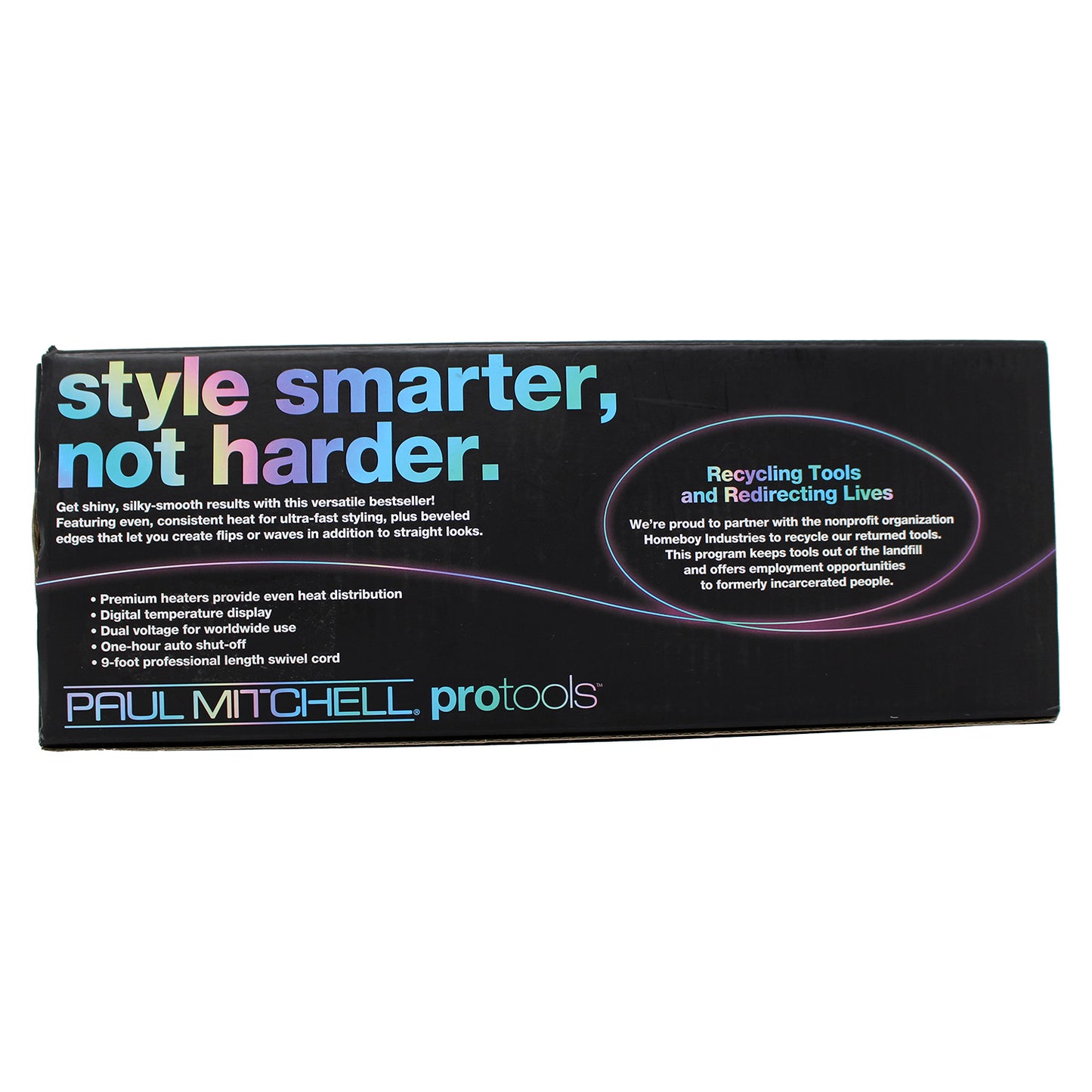 Paul Mitchell Pro Tools Express Ion Smooth + 1.25 Inch Flat Iron Black 1 Count