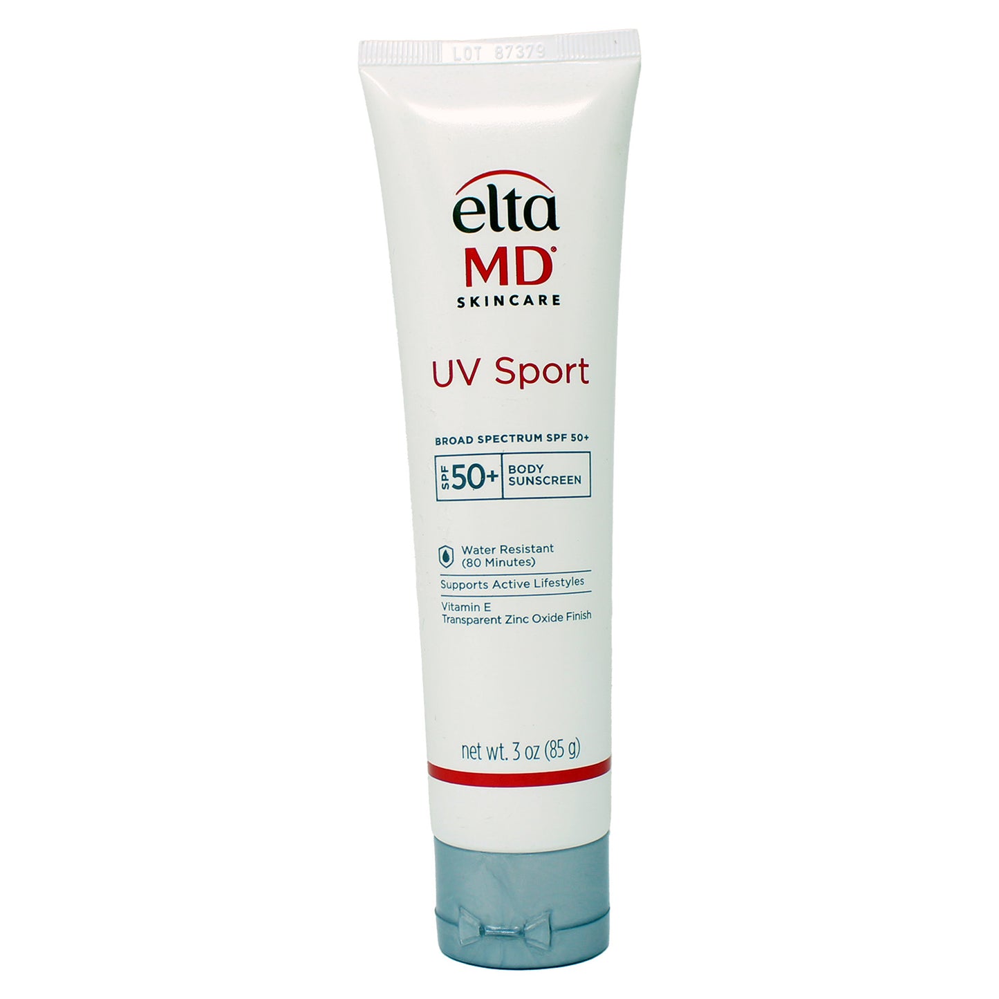 EltaMD UV Sport Sunscreen Lotion, SPF 50, 3 oz Tube