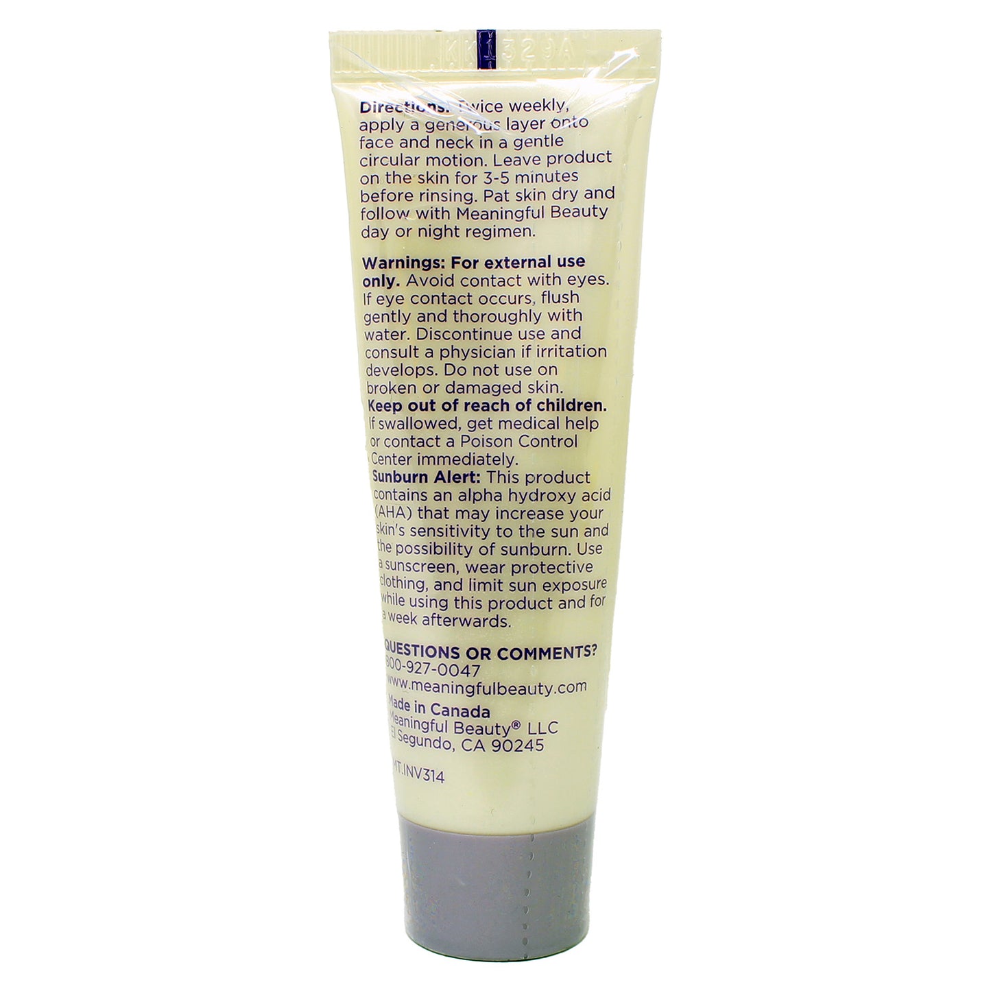Meaningful Beauty Intensive Triple Exfoliating Treatment 0.5 Ounces