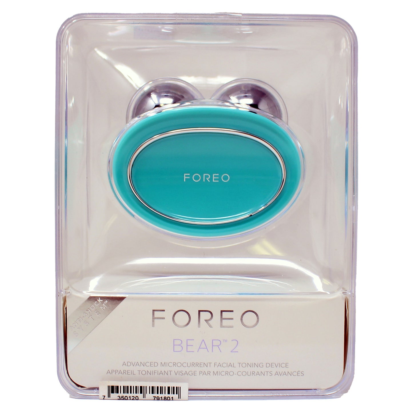 Foreo Bear 2 Advanced Micro Current Facial Toning Device Teal 1 Count