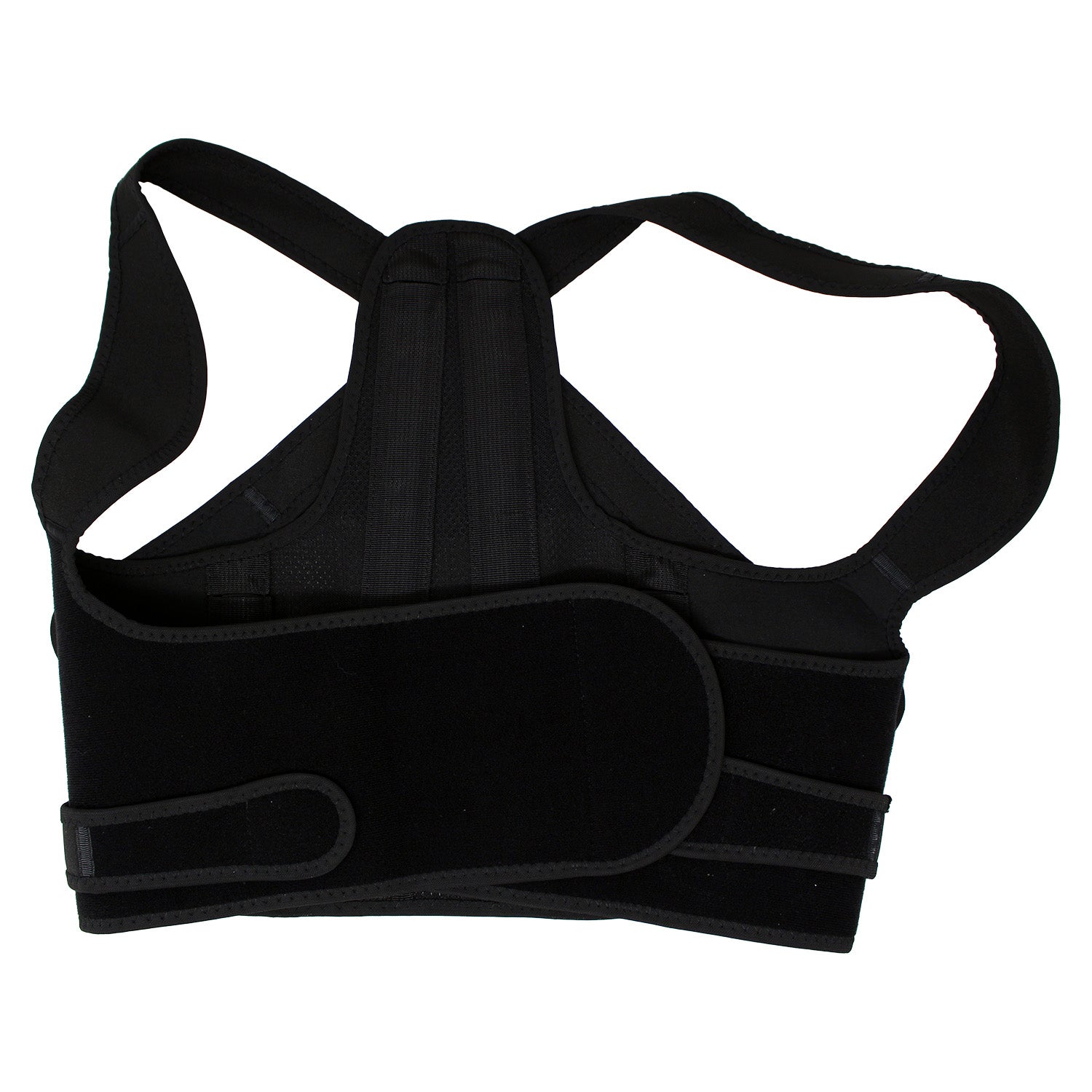 KKM Back Brace Posture Corrector, Adjustable (Large, 41-49 Inch)