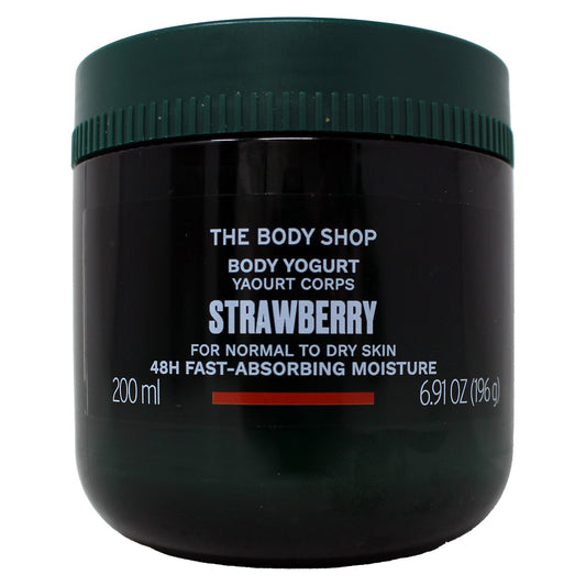 The Body Shop Strawberry Body Yogurt For Normal To Dry Skin 6.91 Ounces