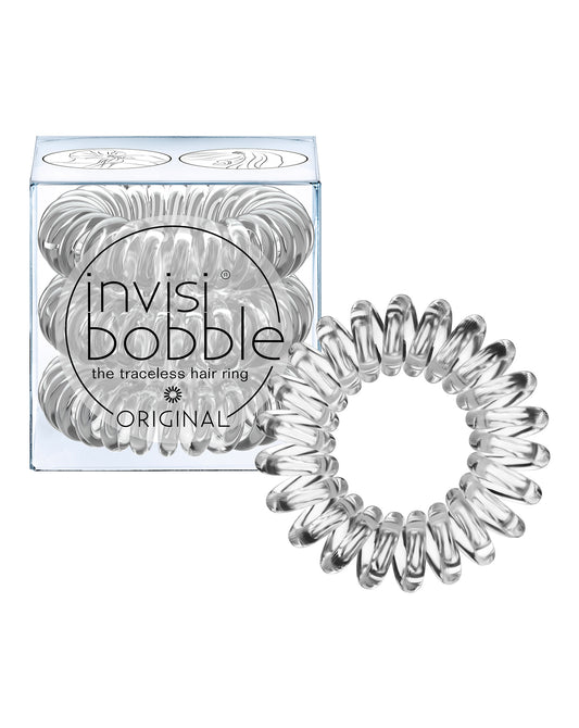Set Trio, InvisiBobble, Original, Hair Band, Crystal Clear, 3 pcs