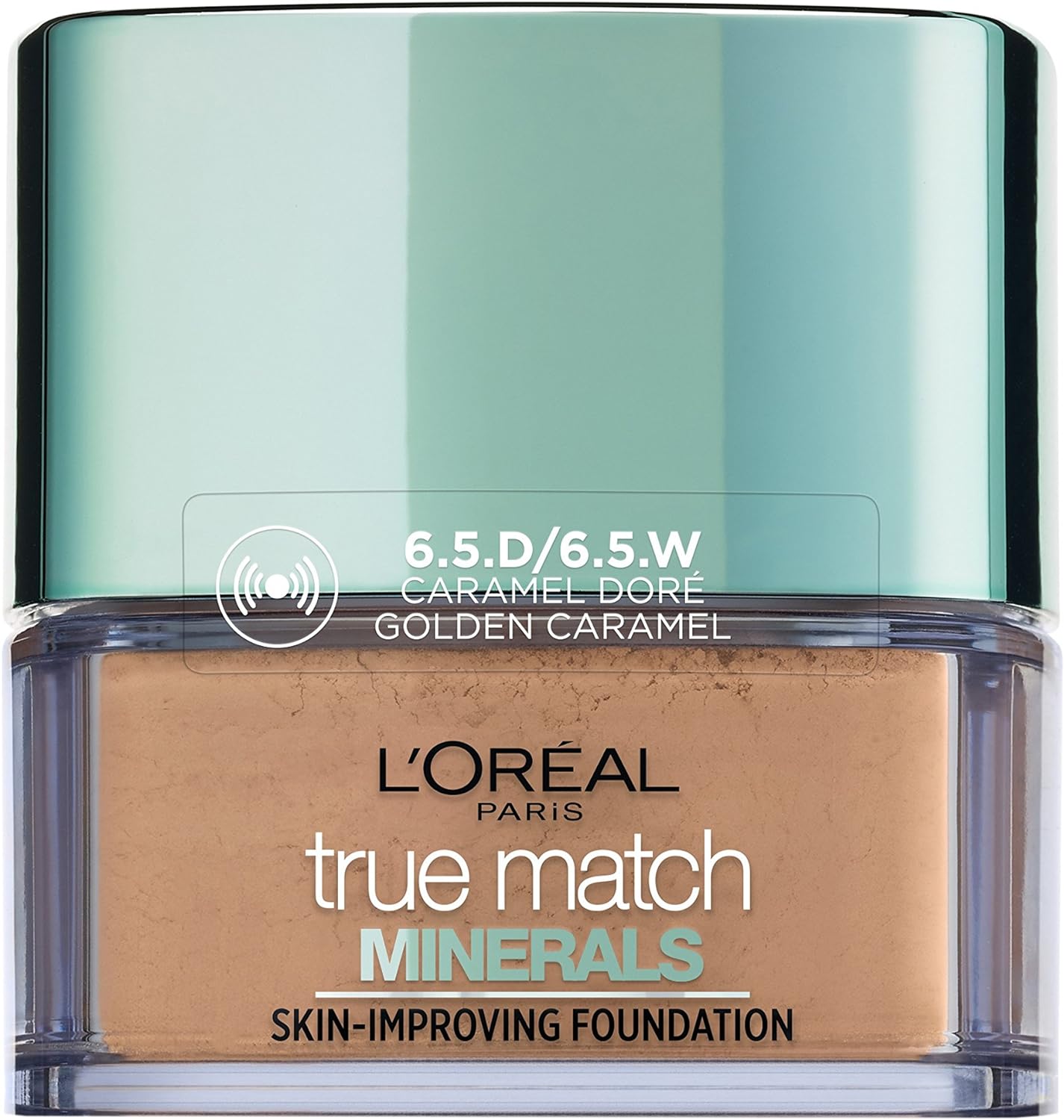 L'Oreal Paris, True Match Minerals, Loose Powder Foundation, 6.5.D / W, Golden Caramel, 10 g