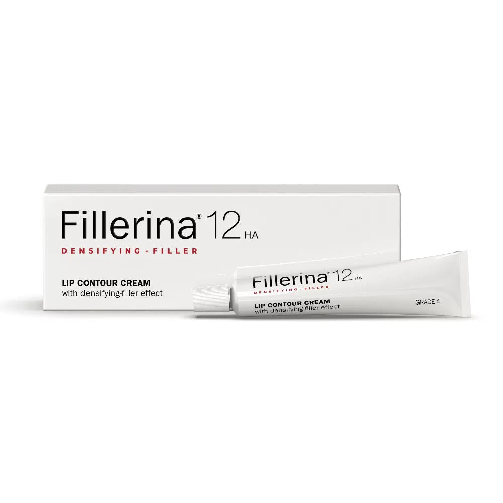 Labo, Fillerina 12HA Densifying Filler Grade 4, Hydrate & Firm, Cream, For Lips Contour, 15 ml