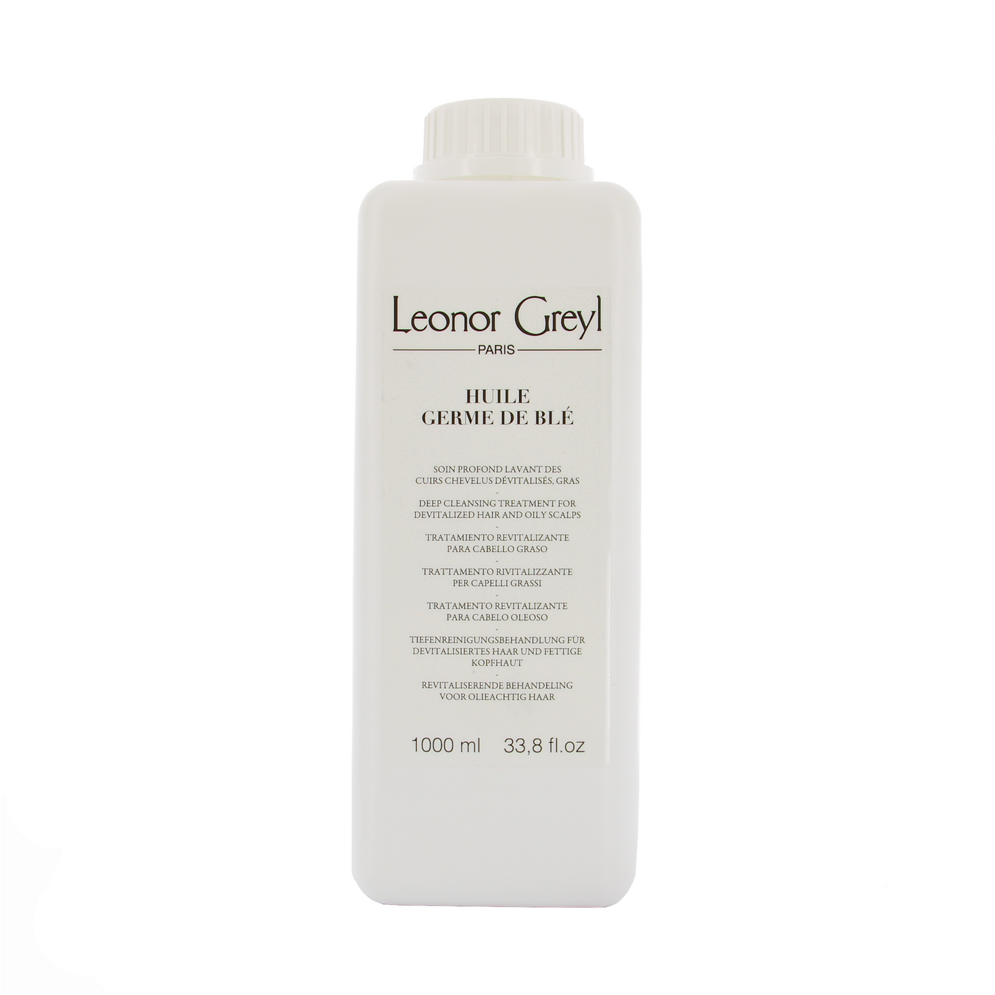 Leonor Greyl, Huile Germe De Ble, Leave-In Scalp Treatment Lotion, For Cleansing, 1000 ml