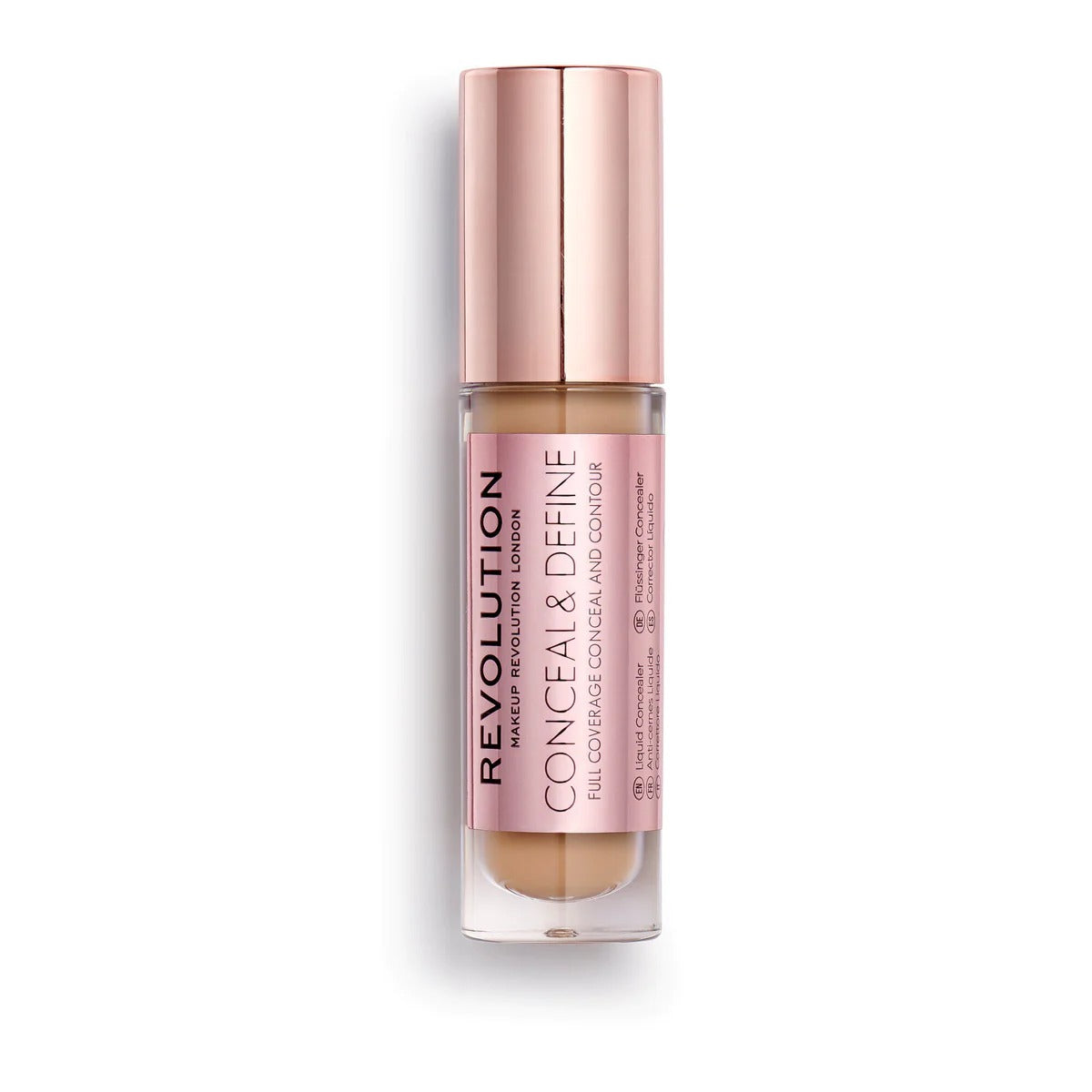 Makeup Revolution, Conceal & Define, Corrective, Liquid Concealer, C 11, 4 g