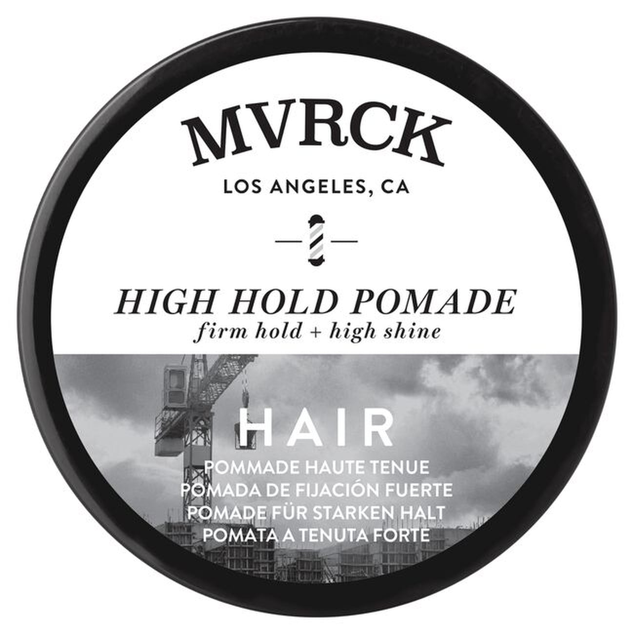 Mvrck by Paul Mitchell, Hair High Hold, Paraben-Free, Hair Styling Pomade, High Shine, Firm Hold, 85 g