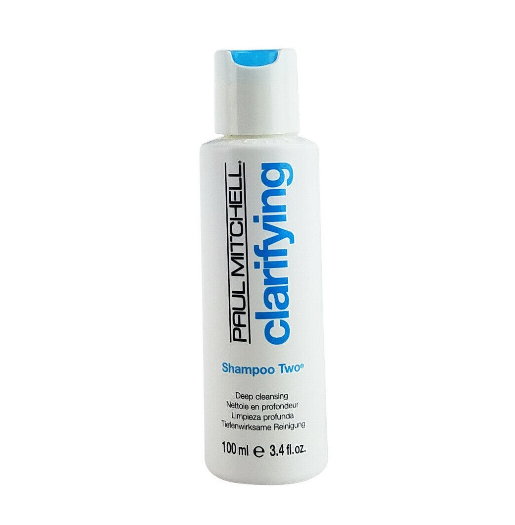 Paul Mitchell, Clarifying Two, Vegan, Hair Shampoo, Removes Buildup, 100 ml