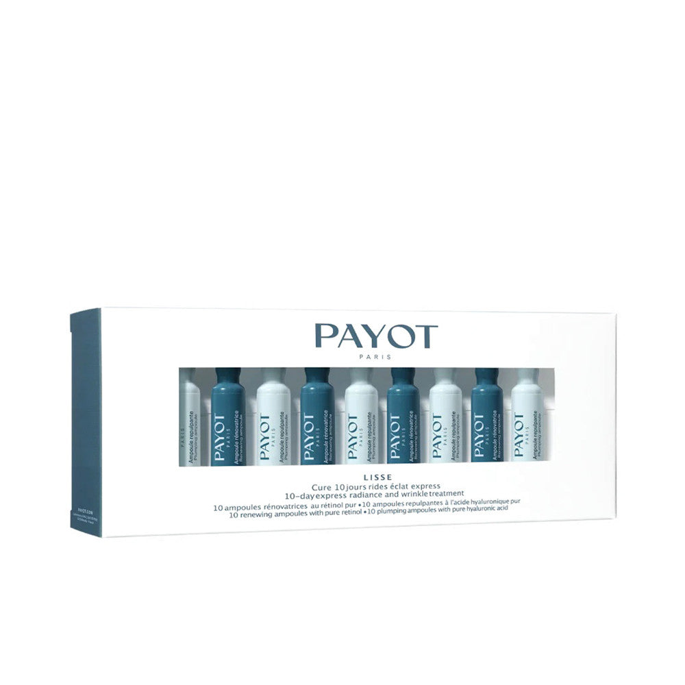 Set, Payot, Lisse, Natural Ingredients, Anti-Ageing, Day & Night, Ampoules Treatment Serum, For Face, For Women, 20 pcs, 20 ml