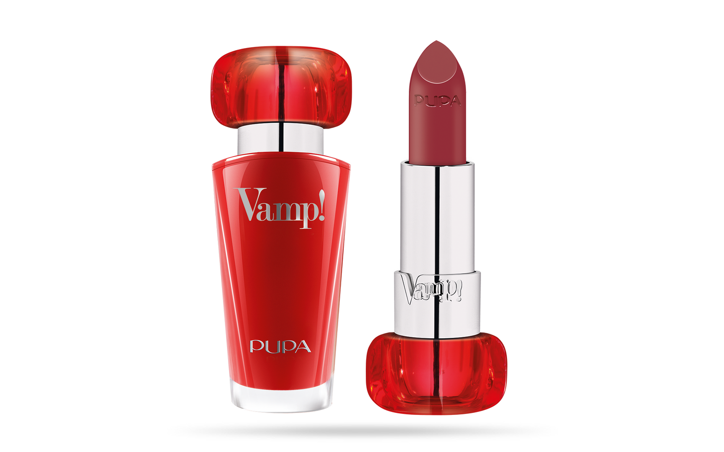 Pupa, Vamp!, Paraben-Free, Volume, Cream Lipstick, 200, Tawny Red, 3.5 g