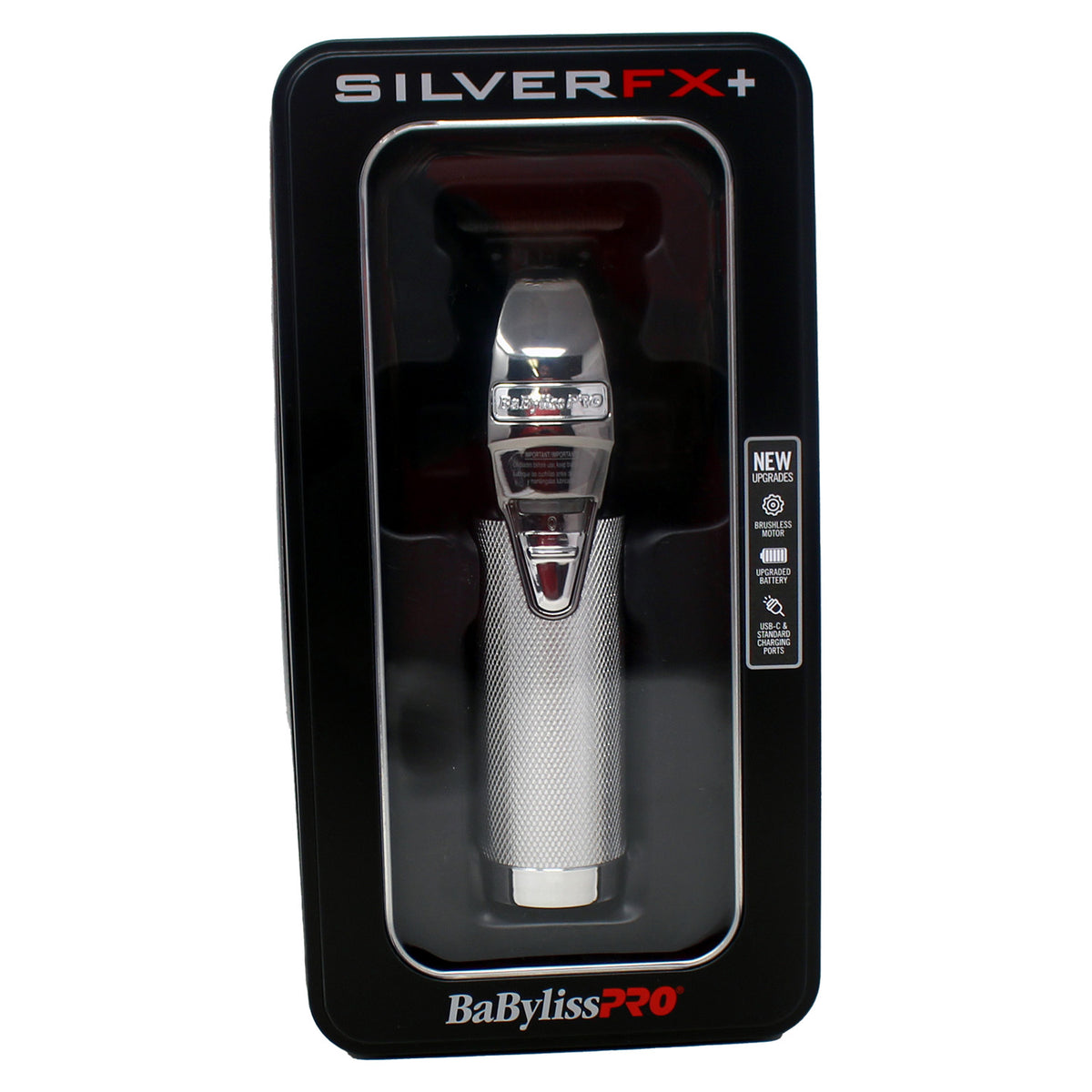 BaBylissPRO Silver FX+ Professional Cord/Cordless Lithium Hair Trimmer 1 Count