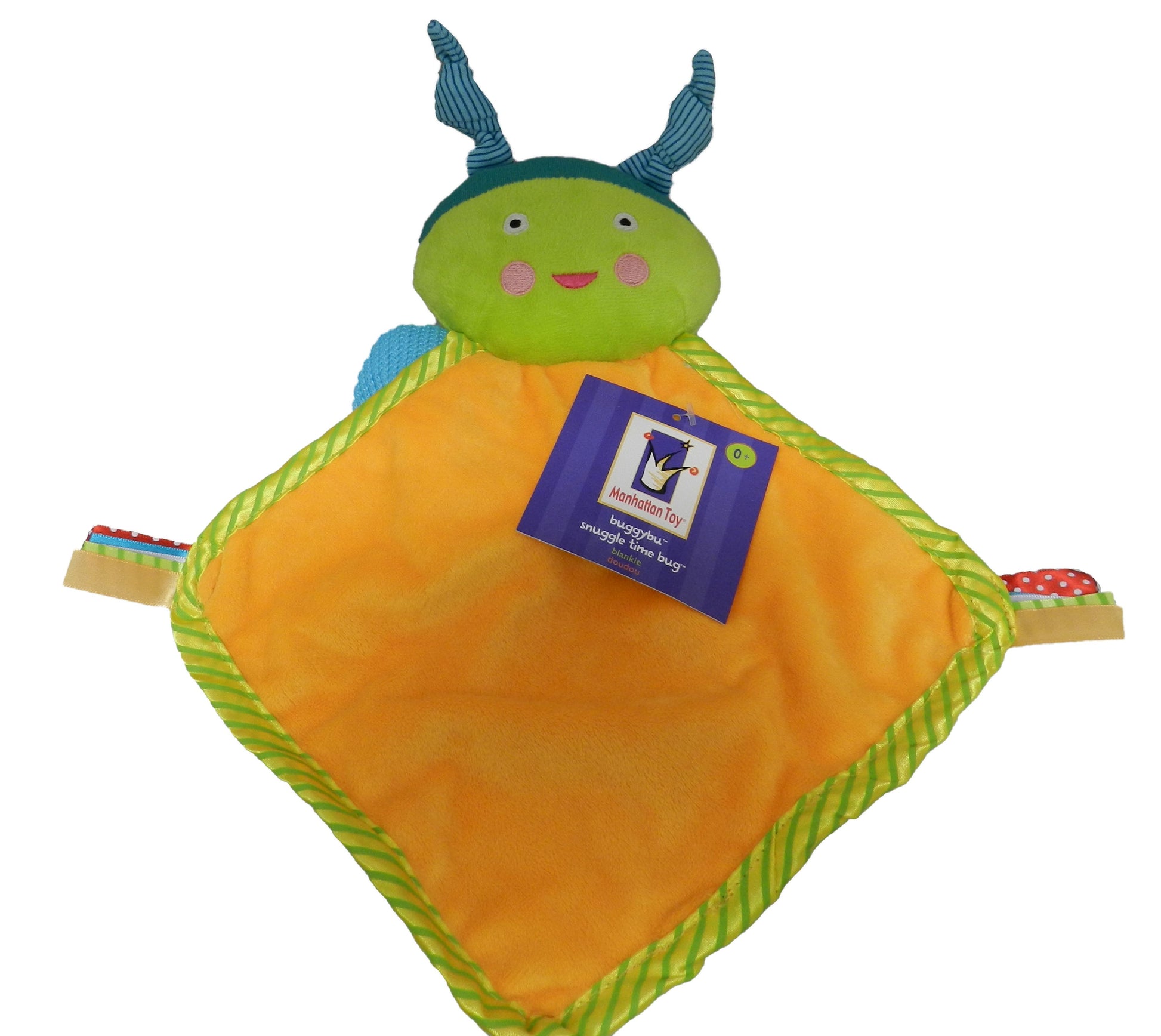 Manhattan Toy Buggybu Snuggle Time Bug Blankie