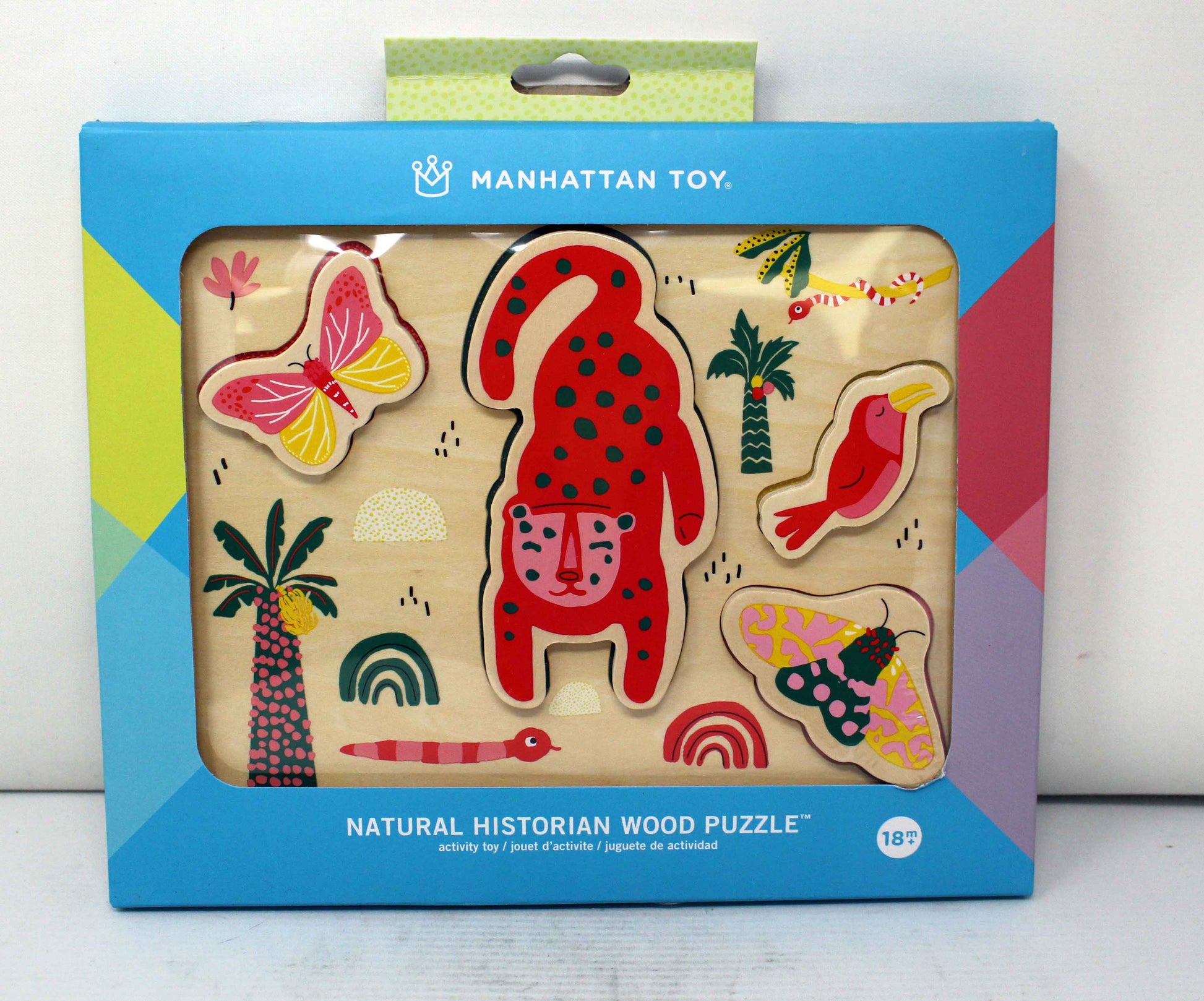 The Manhattan Toy Company Natural Historian Wood Puzzle Activity