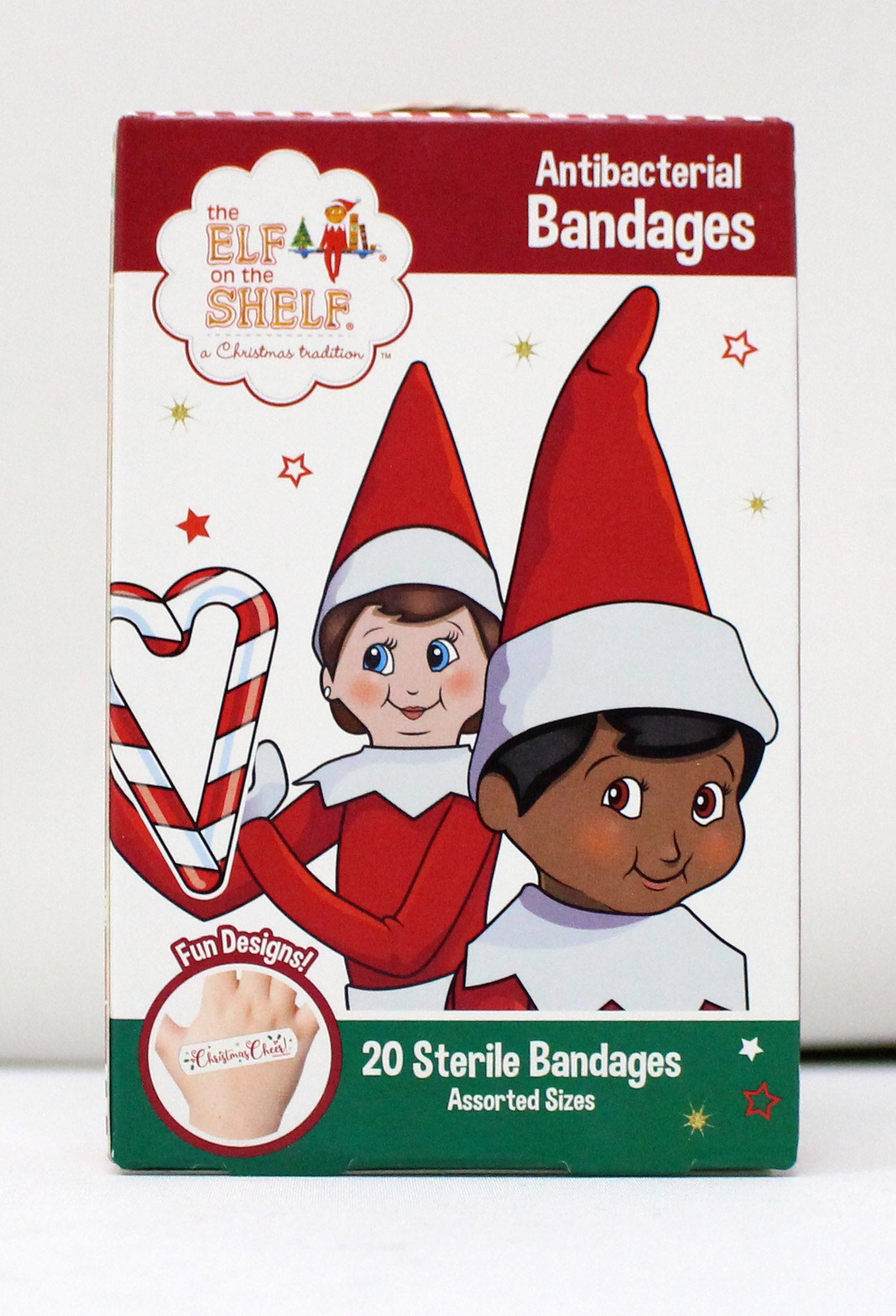 The Elf On The Shelf Antibacterial Bandages 20 Count
