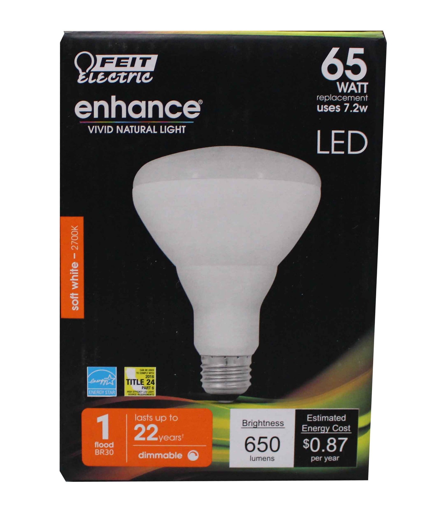 Feit Electric 65W Replacement LED Light Bulb BR30