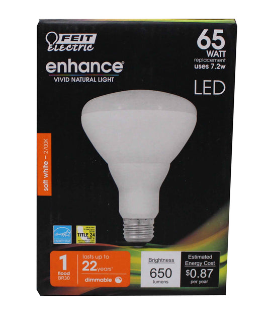 Feit Electric 65W Replacement LED Light Bulb BR30