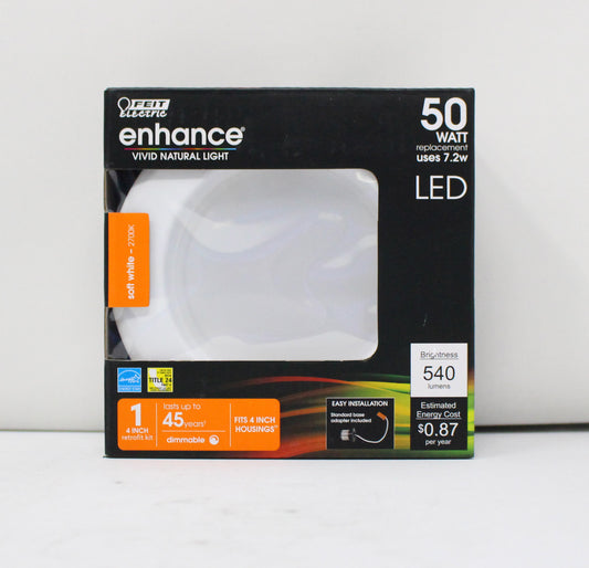 Feit Electric Enhanced Vivid Natural Light 50 WATT LED Soft White 2700K