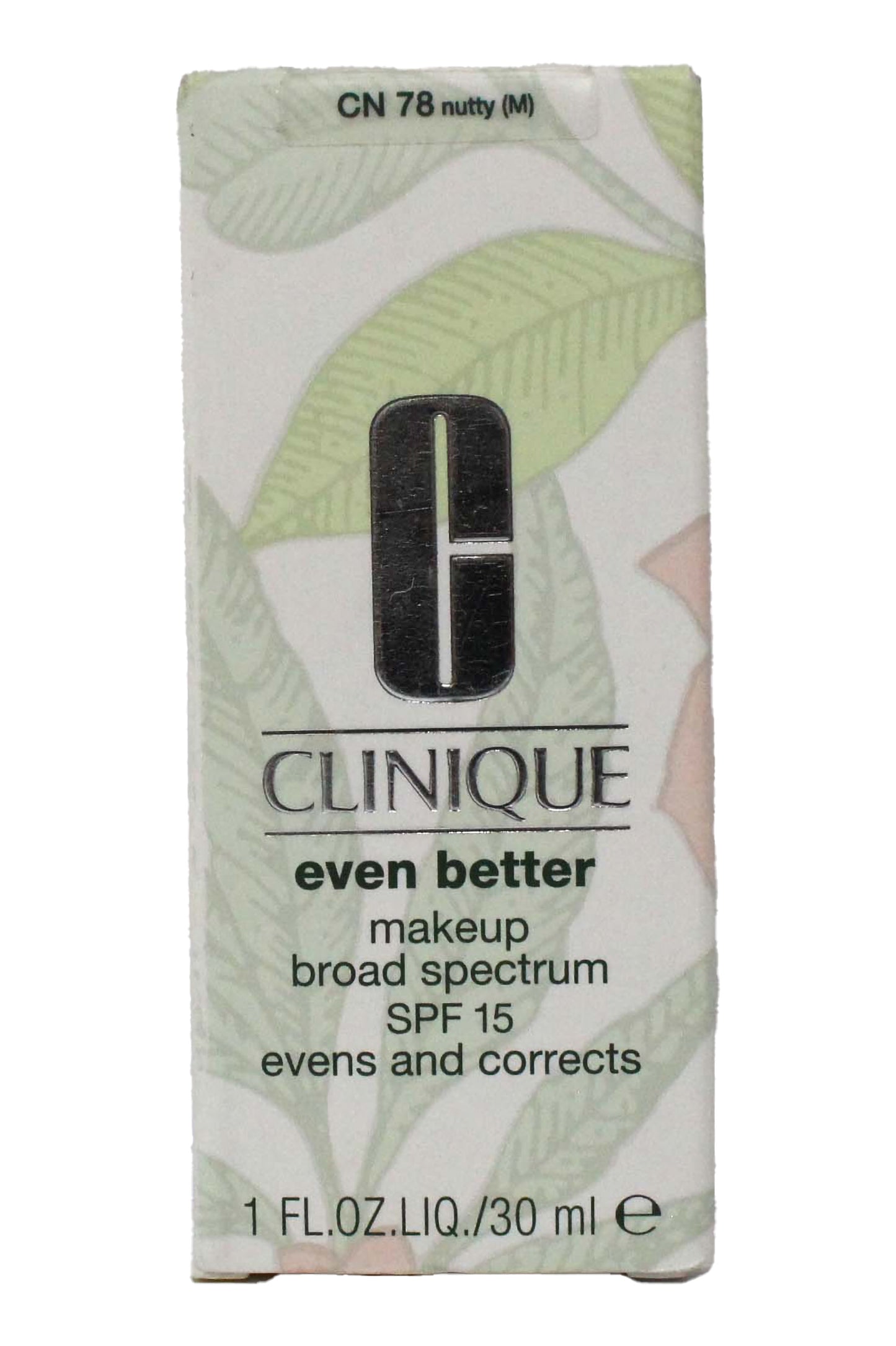 Clinique Even Better Makeup Broad Spectrum SPF 15 CN 78 Nutty 1 Ounce