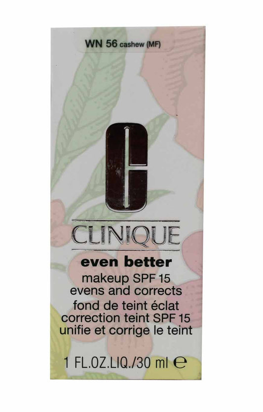Clinique Even Better SPF15 Makeup WN65 Cashew Dry To Combination Oily 1 Ounce