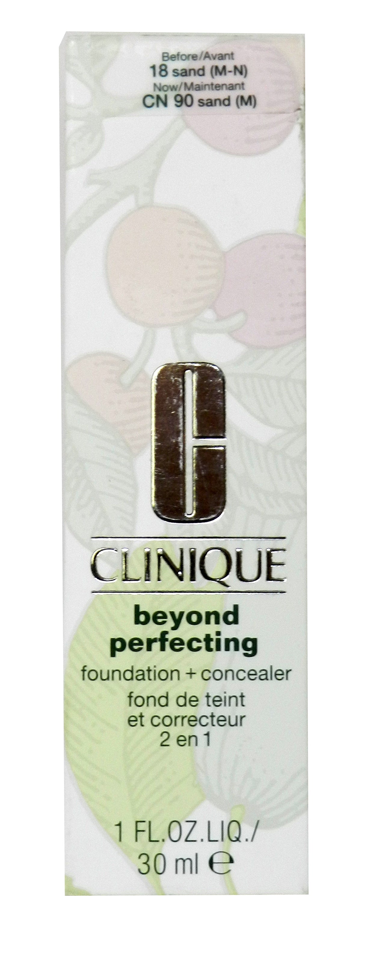 Clinique Beyond Perfecting Foundation + Concealer #CN 90 Sand 1 Ounce