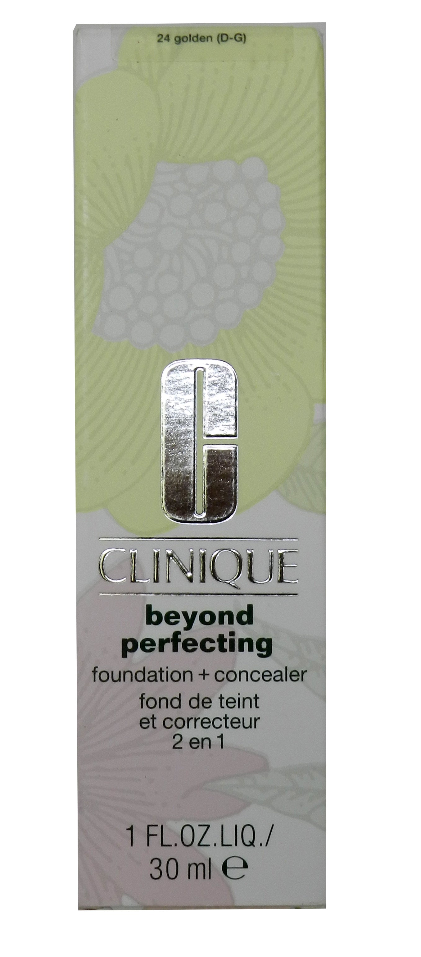 Clinique, Beyond Perfecting, Paraben-Free, Matte Finish, Liquid Foundation & Concealer 2-In-1, 24, Golden, 30 ml