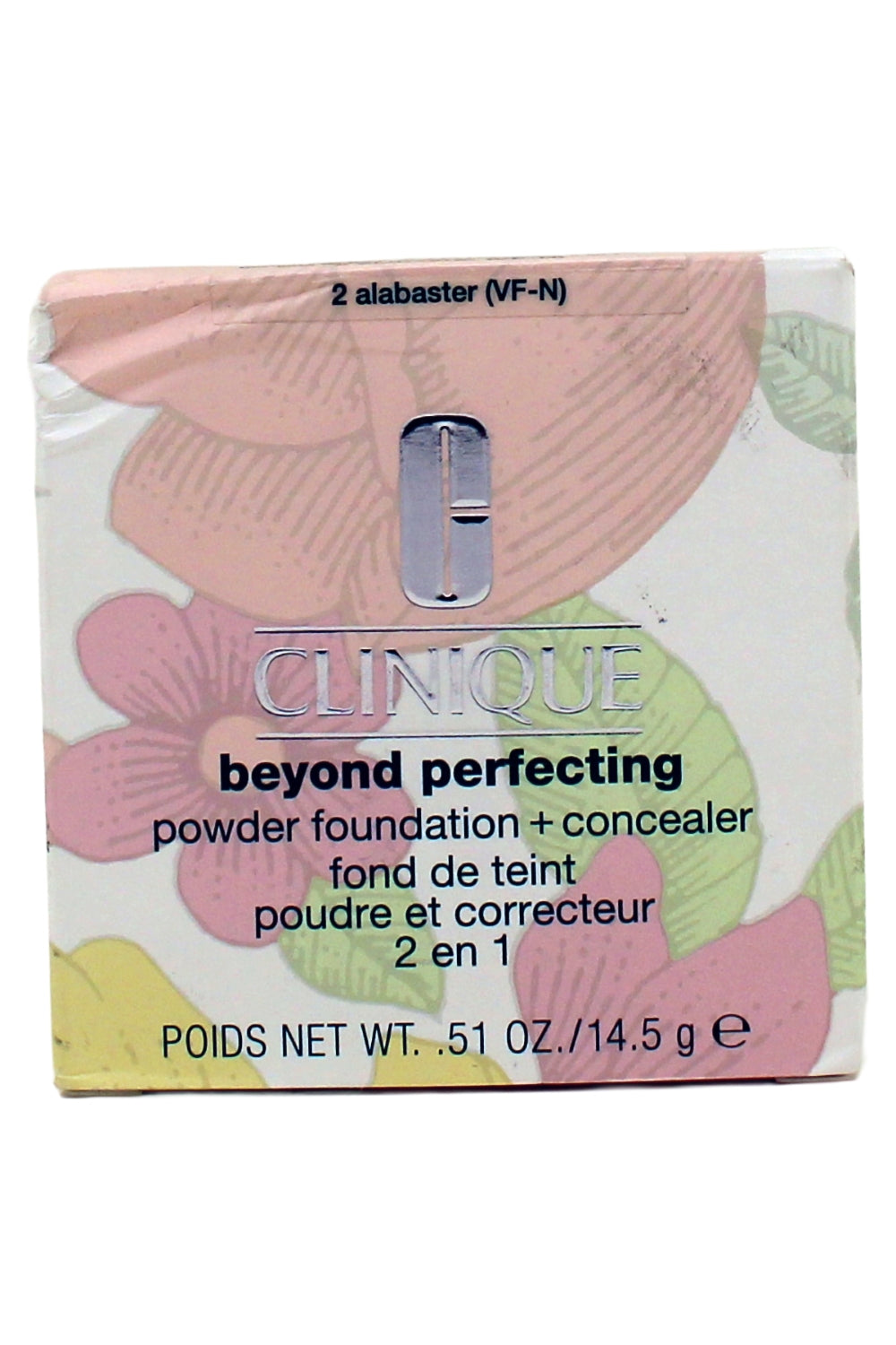 Clinique Beyond Perfecting Powder Foundation + Concealer, Alabaster, 1 oz