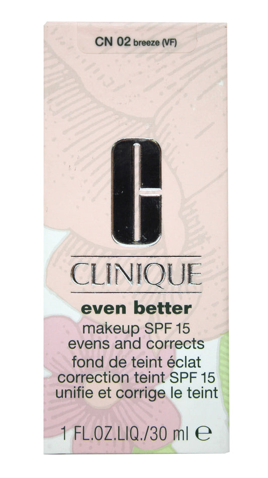 Clinique Even Better SPF 15 Makeup CN 02 Breeze 1 Ounce