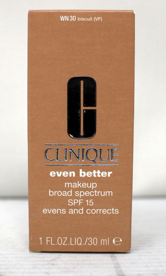 Clinique Even Better Makeup SPF 15 WN 30 Biscuit (VF) 1 Ounce
