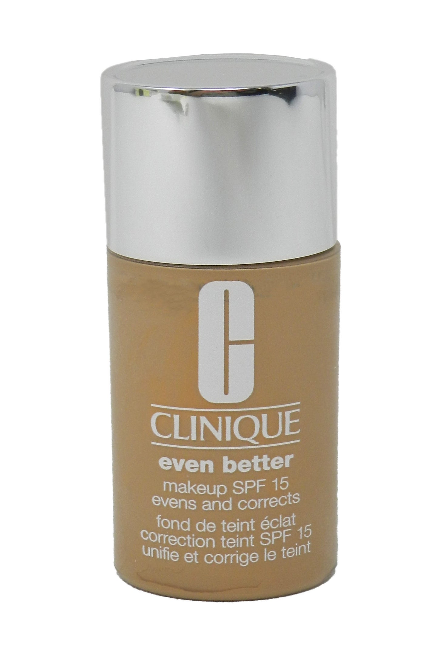 Clinique, Even Better, Paraben-Free, Hydrating, Liquid Foundation, WN 38, Stone, SPF 15, 30 ml