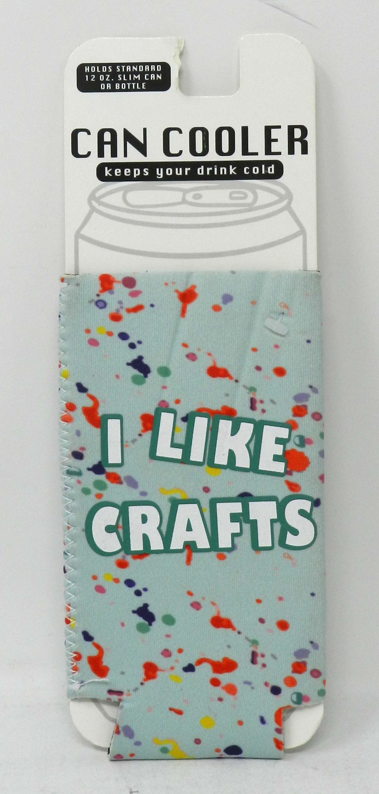Vivitar "I Like Crafts" Can Cooler