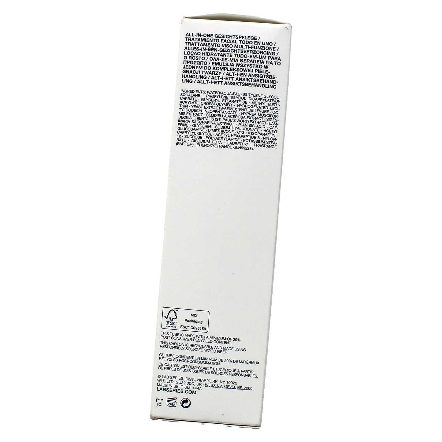 Lab Series All-In-One Face Treatment Moisturizer For Men 3.4 Ounces
